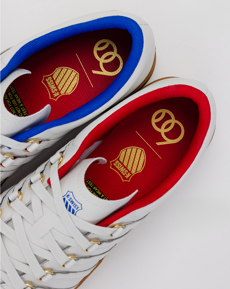 CLASSIC 66 NXT 60TH sneaker interior with blue and red lining