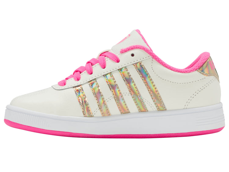 55612-174-M | CLASSIC PRO | SNOW WHITE/HOT PINK/IRIDESCENT