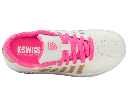 55612-174-M | CLASSIC PRO | SNOW WHITE/HOT PINK/IRIDESCENT