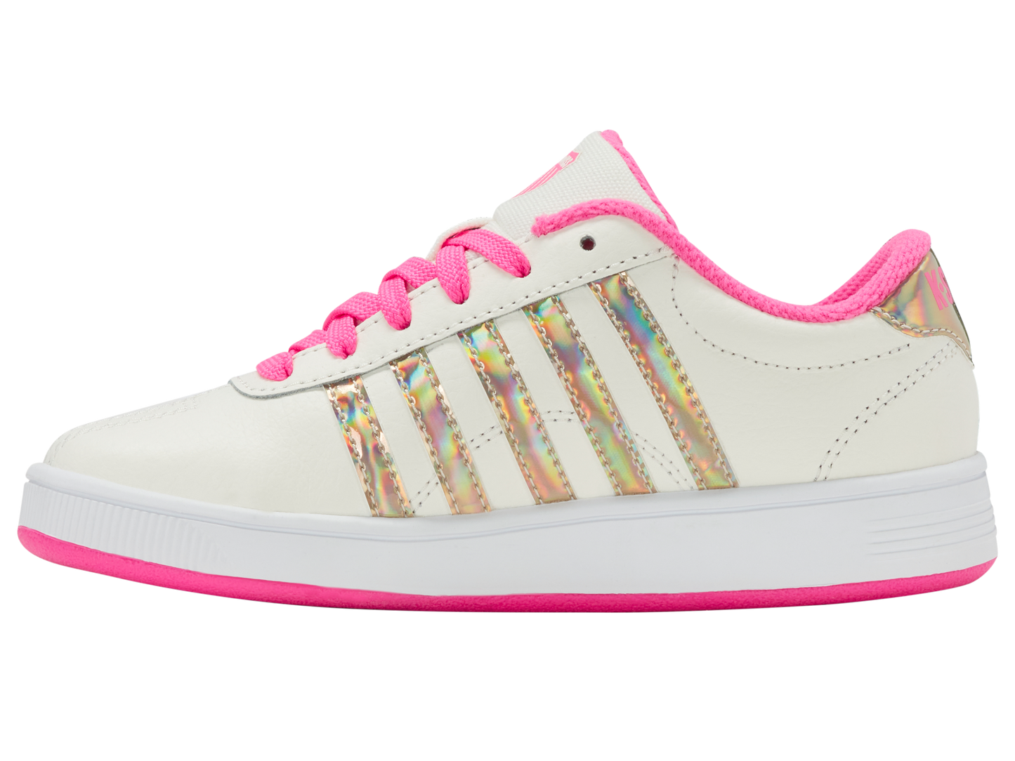 55612-174-M | CLASSIC PRO | SNOW WHITE/HOT PINK/IRIDESCENT