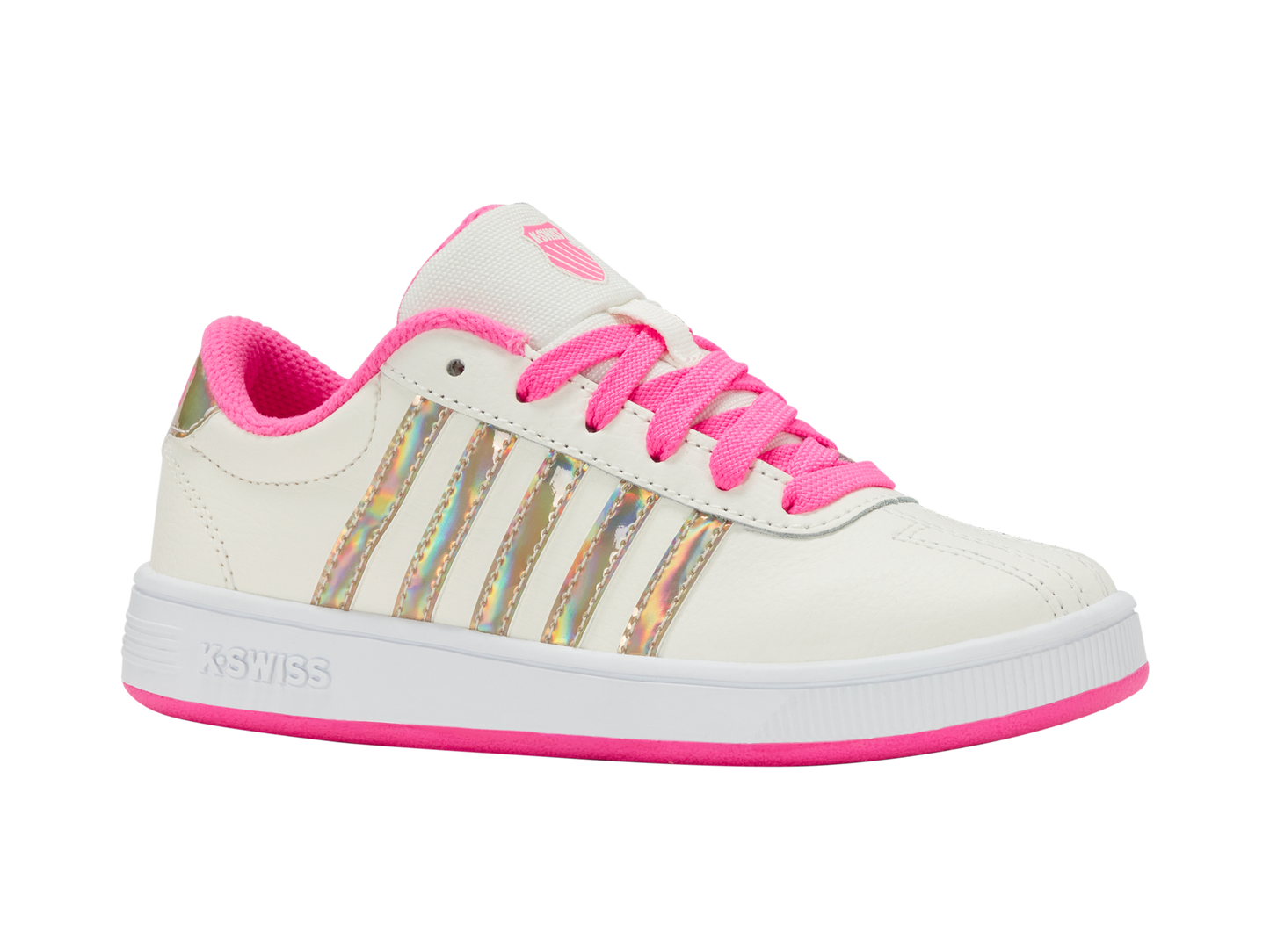 55612-174-M | CLASSIC PRO | SNOW WHITE/HOT PINK/IRIDESCENT