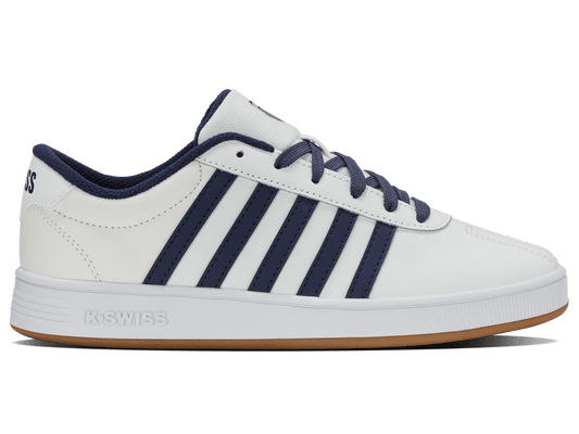 55612 - 180 - M | CLASSIC PRO | BRIGHT WHITE/NAVAL ACADEMY/WHITE/GUM - K - Swiss US - FOOTWEAR
