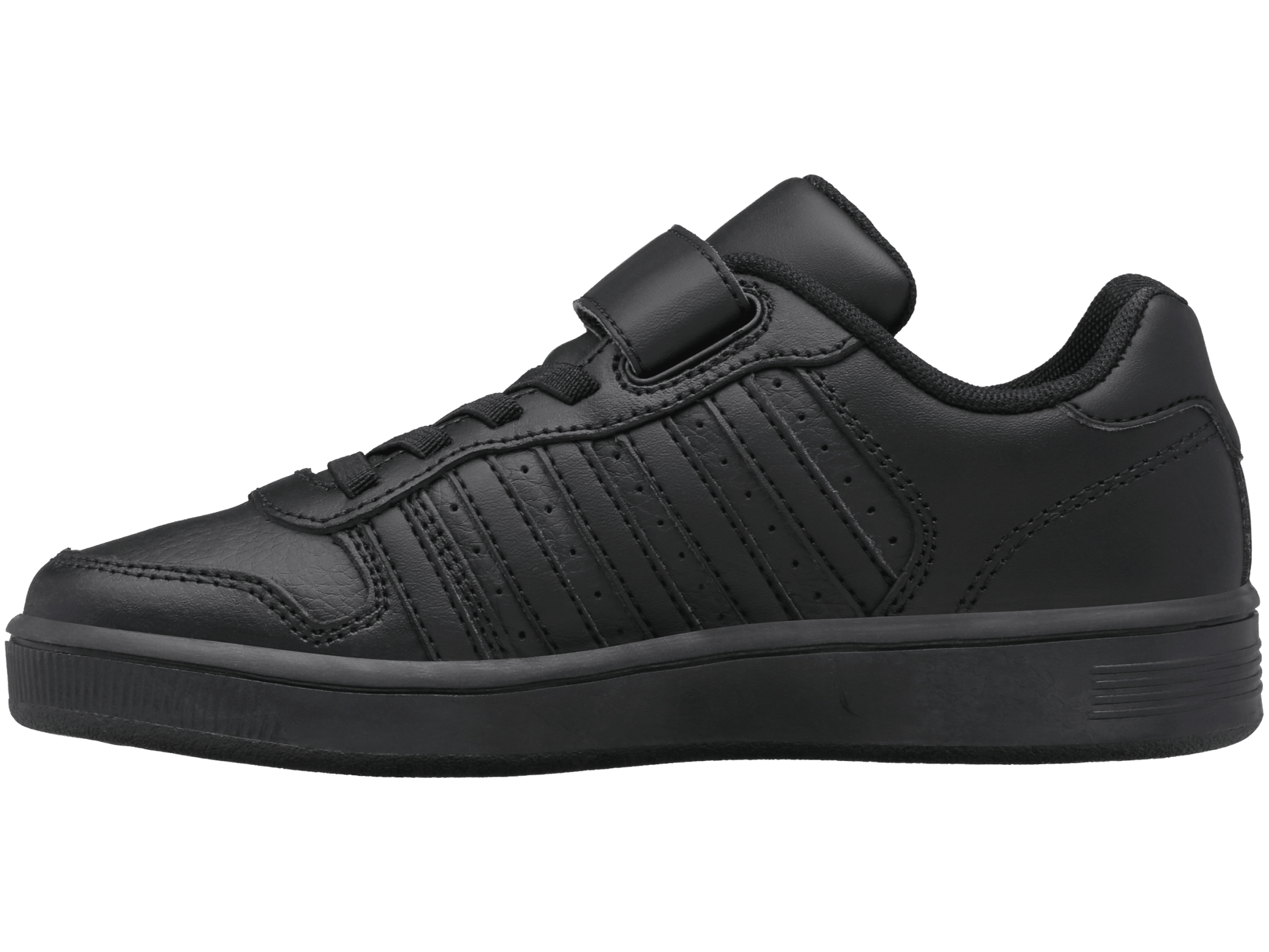 57006 - 006 - M | COURT PALISADES STRAP | BLACK/CHARCOAL - K - Swiss US - FOOTWEAR