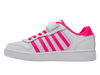 57006 - 153 - M | COURT PALISADES STRAP | WHITE/HOT PINK - K - Swiss US - FOOTWEAR