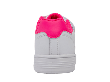 57006 - 153 - M | COURT PALISADES STRAP | WHITE/HOT PINK - K - Swiss US - FOOTWEAR