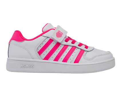 57006-153-M | COURT PALISADES STRAP | WHITE/HOT PINK