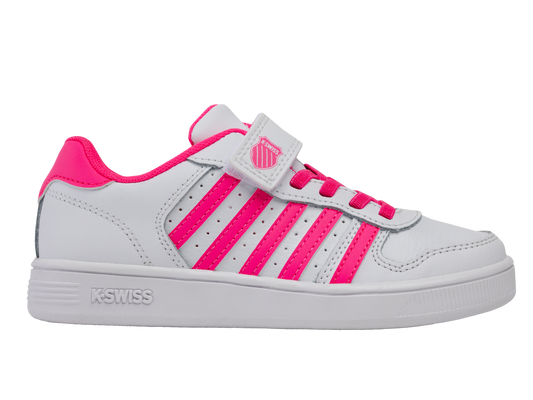 57006-153-M | COURT PALISADES STRAP | WHITE/HOT PINK