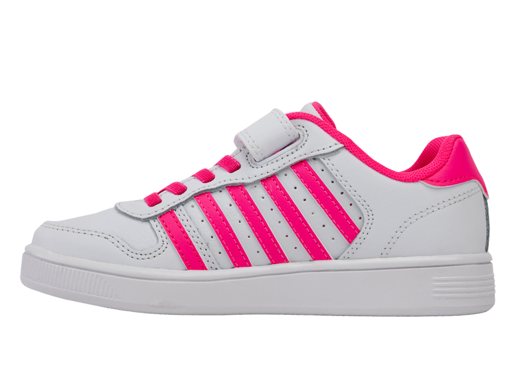 57006-153-M | COURT PALISADES STRAP | WHITE/HOT PINK
