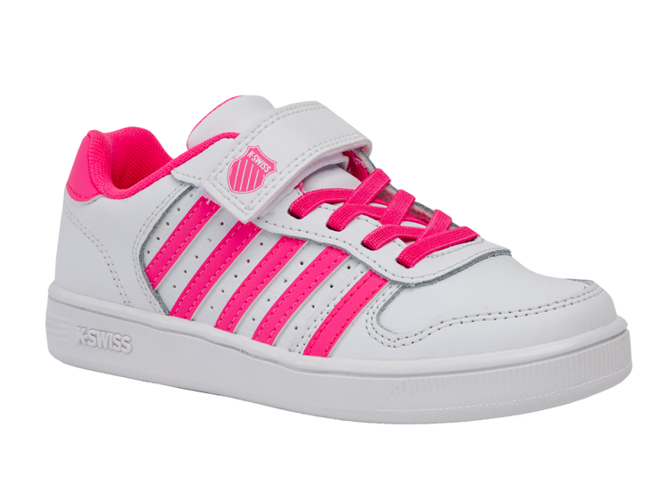57006-153-M | COURT PALISADES STRAP | WHITE/HOT PINK