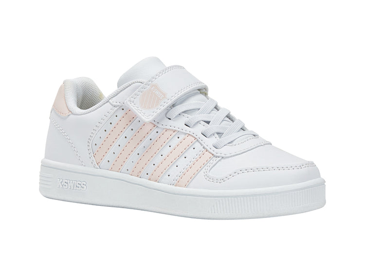 57006-979-M | COURT PALISADES STRAP | WHITE/HEAVENLY PINK
