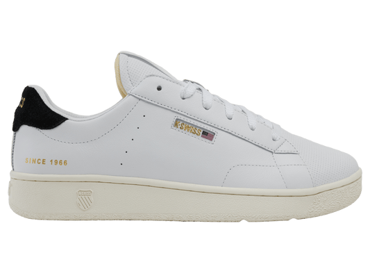 74503 - 133 - M | KSRC SLAMM KLUB | WHITE/BLACK/EGRET/GUM/GOLD - K - Swiss US - FOOTWEAR