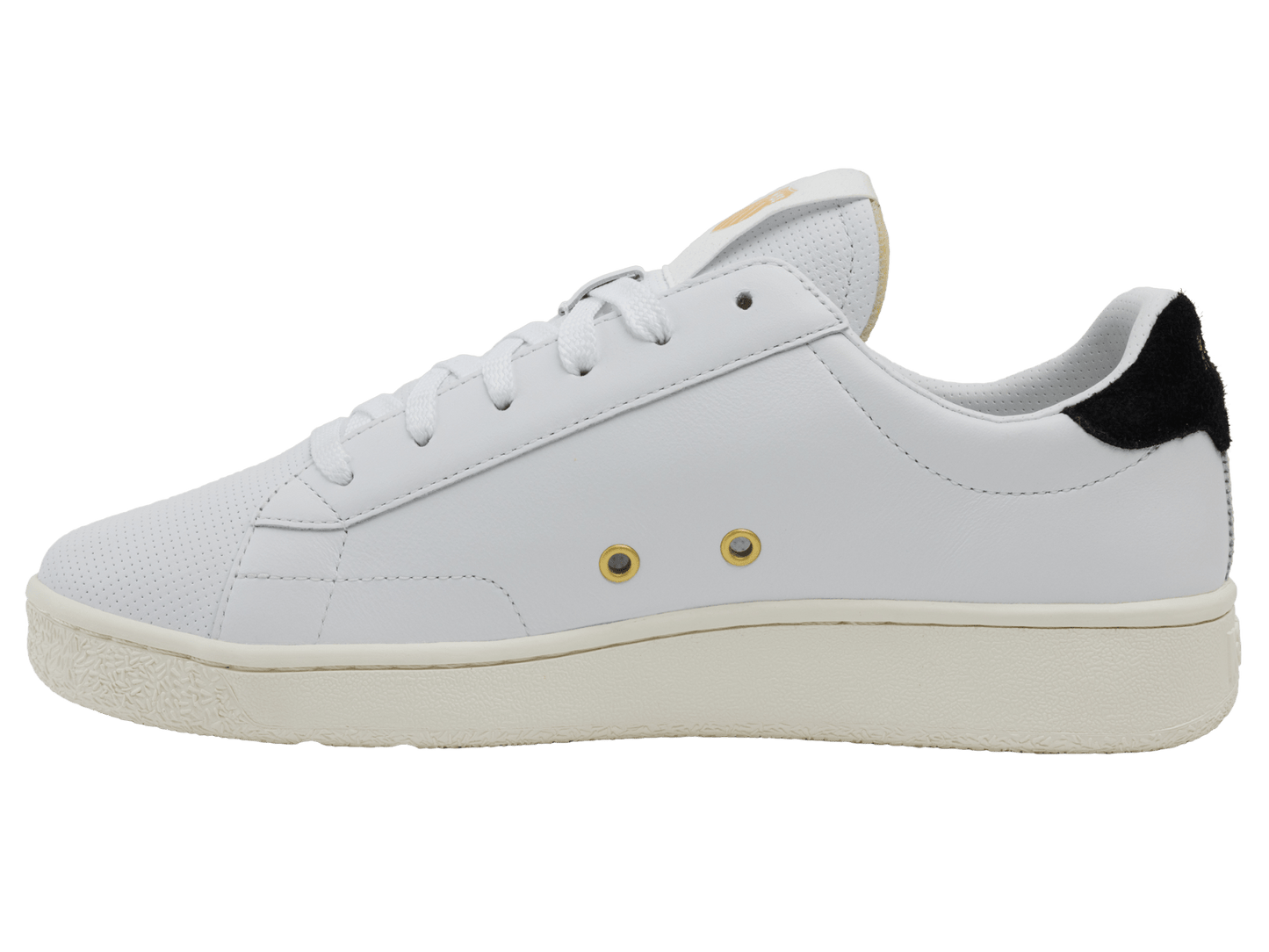 74503 - 133 - M | KSRC SLAMM KLUB | WHITE/BLACK/EGRET/GUM/GOLD - K - Swiss US - FOOTWEAR