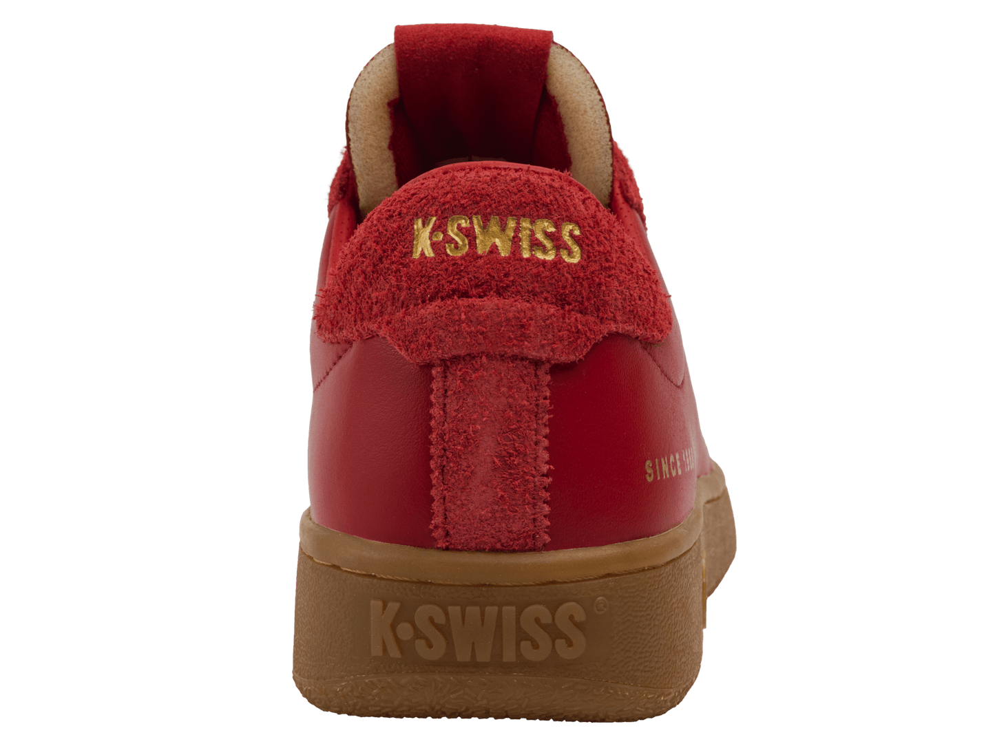 74503 - 604 - M | KSRC SLAMM KLUB | MARS RED/GUM/GOLD - K - Swiss US - FOOTWEAR