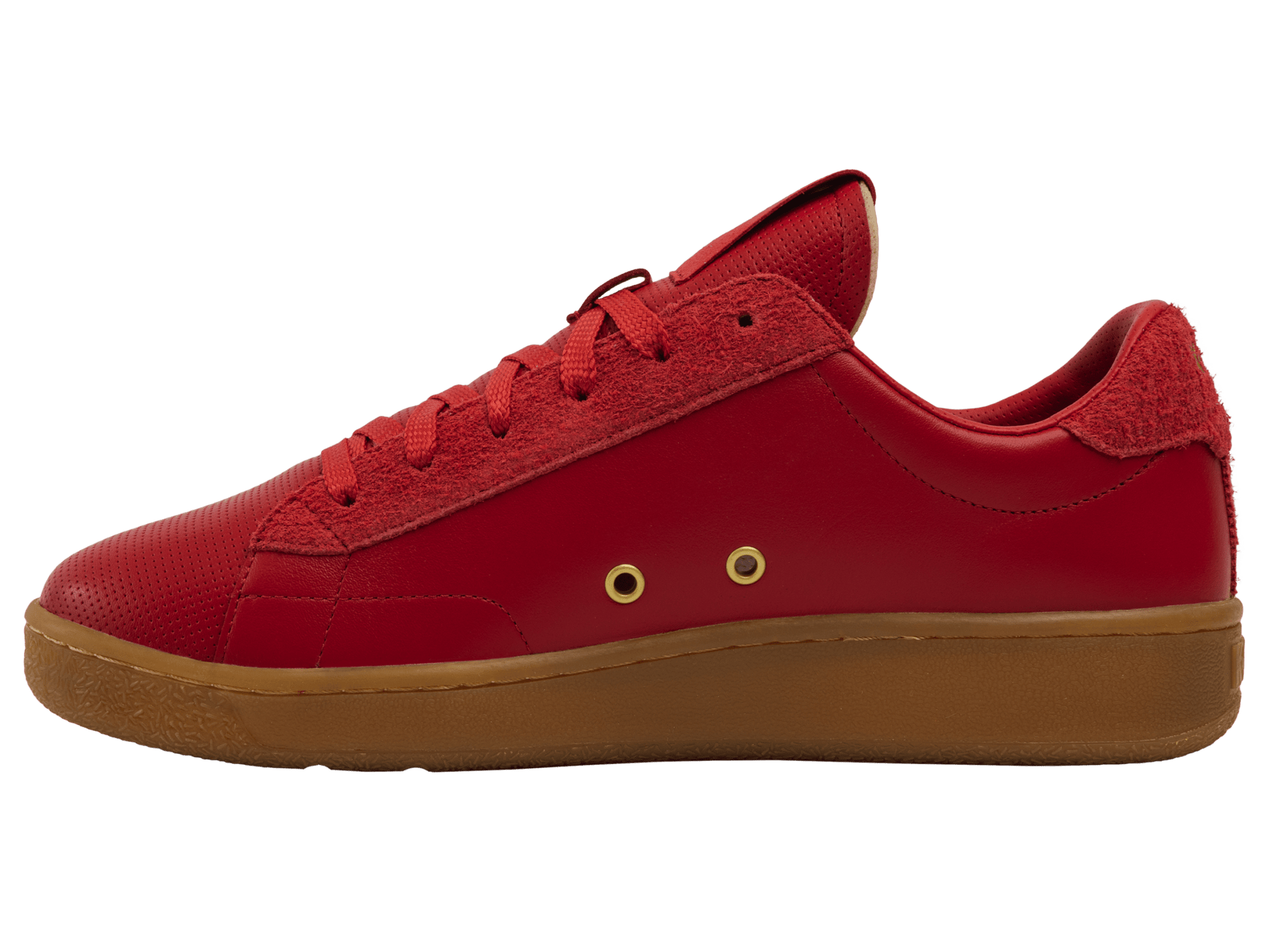 74503 - 604 - M | KSRC SLAMM KLUB | MARS RED/GUM/GOLD - K - Swiss US - FOOTWEAR