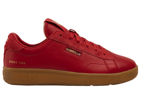 74503 - 604 - M | KSRC SLAMM KLUB | MARS RED/GUM/GOLD - K - Swiss US - FOOTWEAR