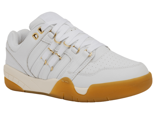74504 - 184 - M | KSRC SI - 18 INTERNATIONAL C | WHITE/EGRET/GUM/GOLD - K - Swiss US - FOOTWEAR