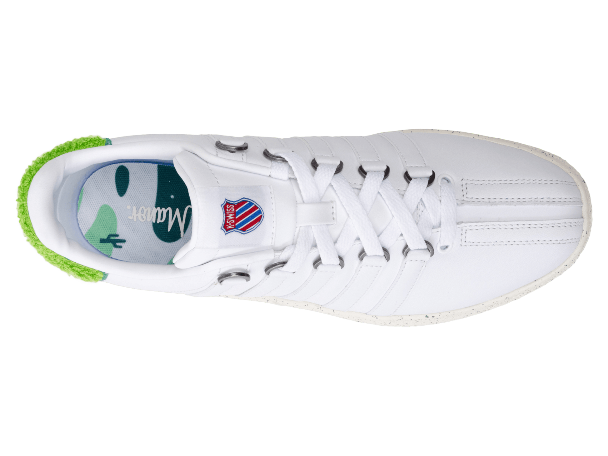 74548 - 136 - M | CLASSIC VN X MANOR | WHITE/EGRET/GRASS GREEN/JASMINE - K - Swiss US - FOOTWEAR