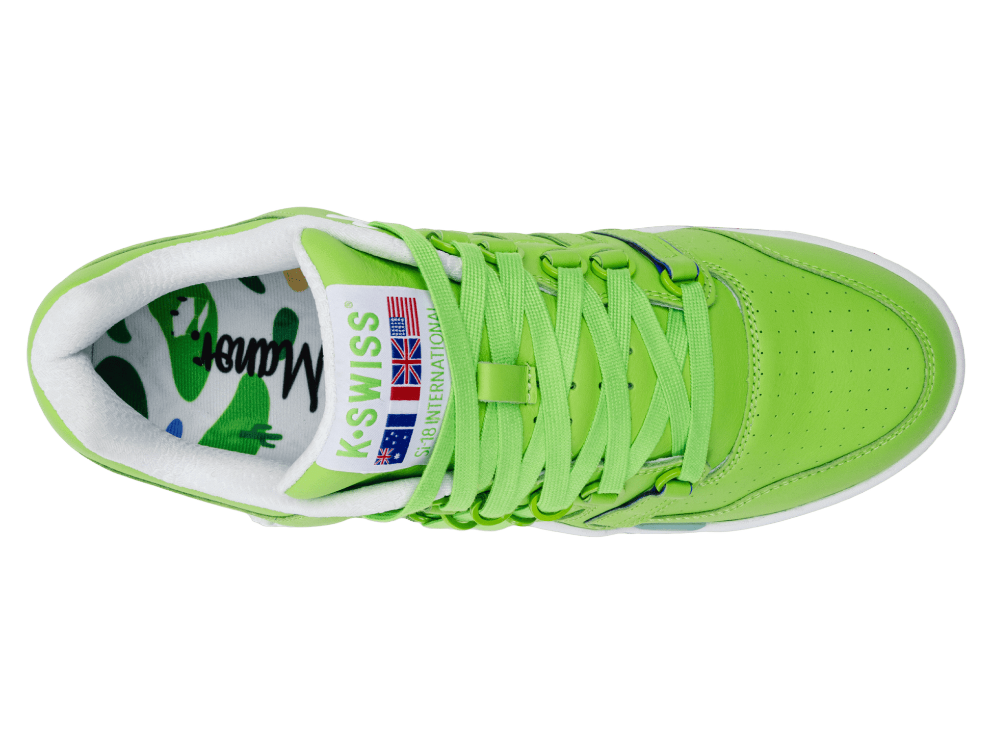 74549 - 304 - M | SI - 18 INTERNATIONAL C X MANOR | JASMINE/WHITE/GUM - K - Swiss US - FOOTWEAR