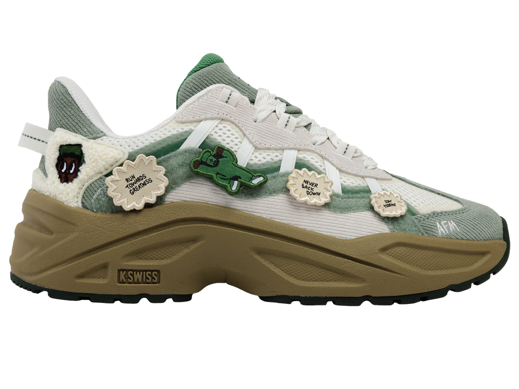 74732-166-M | MARINA RMX X RAKEEM MILES | SNOW WHITE/SMOKE GREEN/MOUNTAIN VIEW