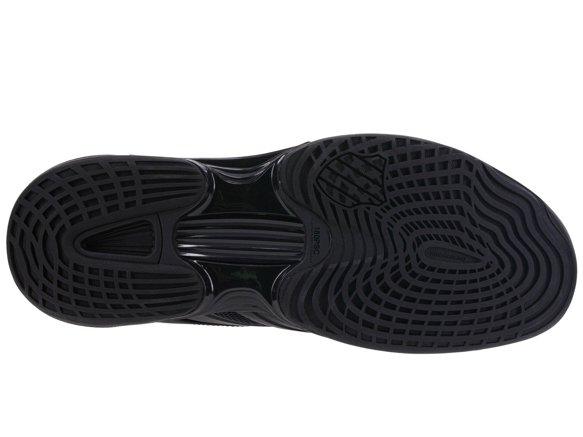 スポーツ 121577 K-Swiss Speedtrac X Corridor Men's Tennis Shoe Black