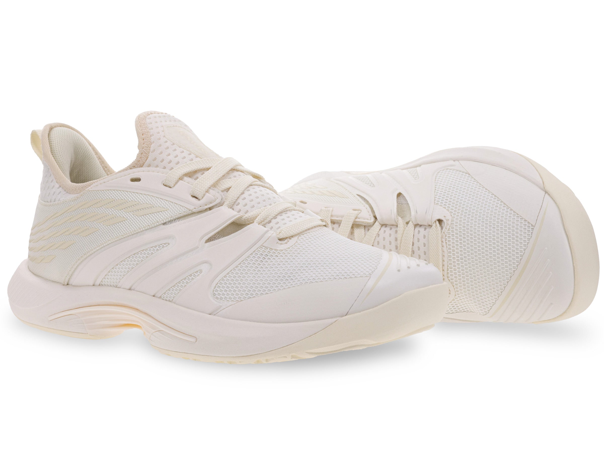 Acrux/アクルス（White）スクエアトウ厚底スニーカー -Lucida