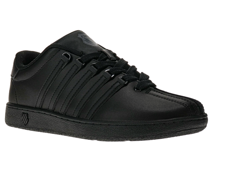 K swiss black tennis shoes online