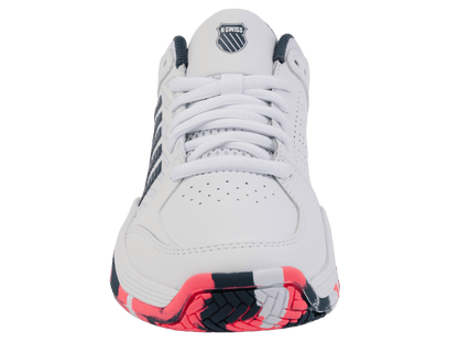 84428 - 129 - M | COURT EXPRESS 2 | WHITE/STARGAZER/NEON BLAZE - K - Swiss US - FOOTWEAR