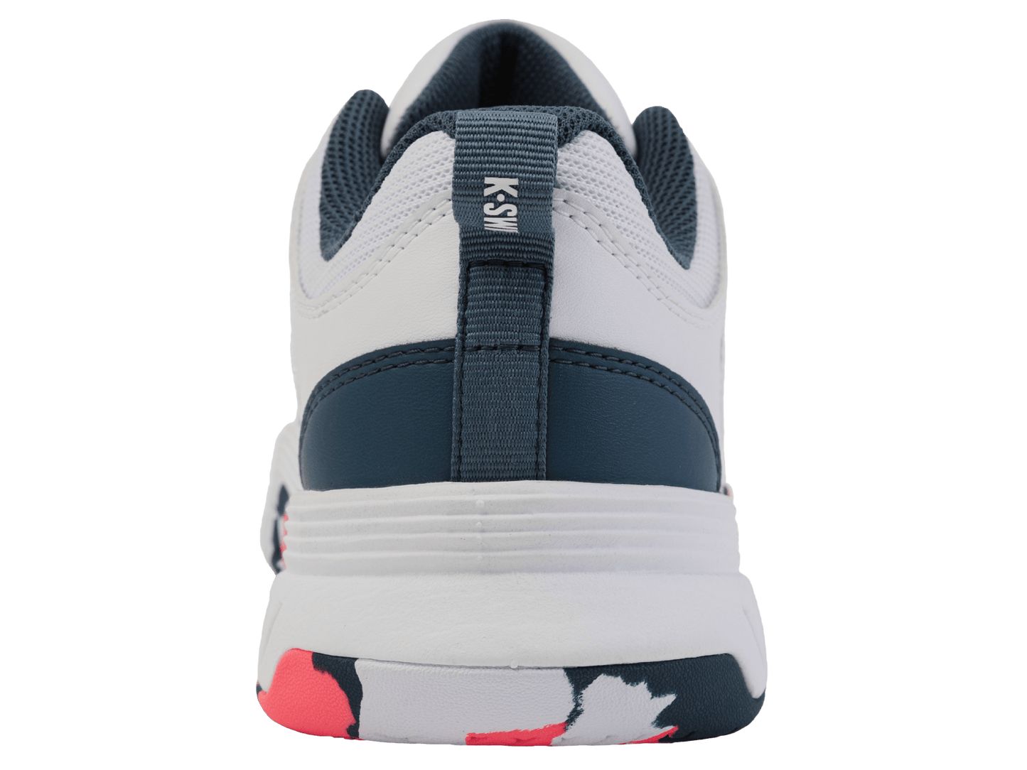84428 - 129 - M | COURT EXPRESS 2 | WHITE/STARGAZER/NEON BLAZE - K - Swiss US - FOOTWEAR