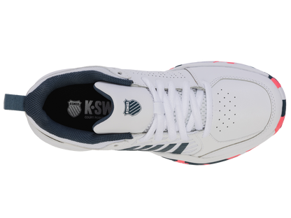 84428-129-M | COURT EXPRESS 2 | WHITE/STARGAZER/NEON BLAZE