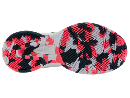 84428-129-M | COURT EXPRESS 2 | WHITE/STARGAZER/NEON BLAZE