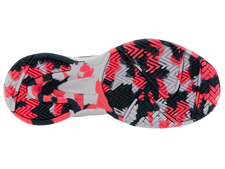 84428-129-M | COURT EXPRESS 2 | WHITE/STARGAZER/NEON BLAZE