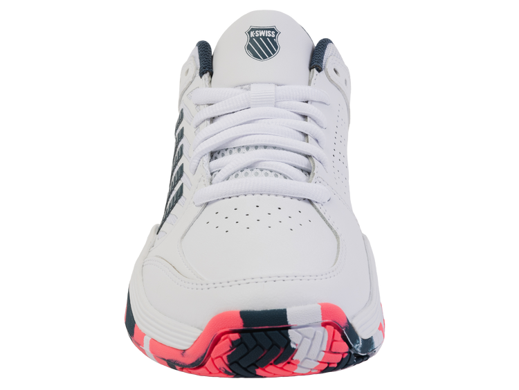 84428-129-M | COURT EXPRESS 2 | WHITE/STARGAZER/NEON BLAZE