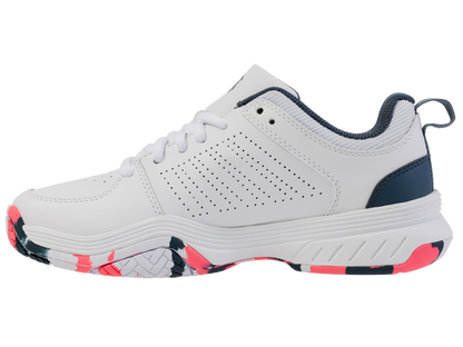 84428-129-M | COURT EXPRESS 2 | WHITE/STARGAZER/NEON BLAZE