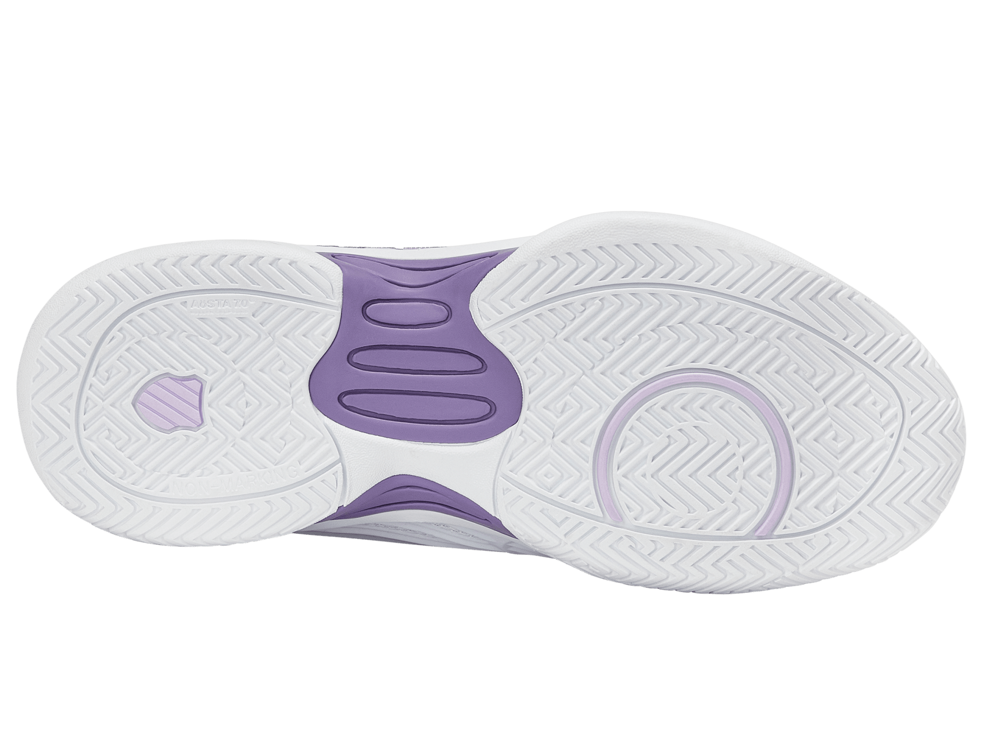 84603 - 163 - M | HYPERCOURT EXPRESS 3 | WHITE/PURPLE HAZE/NEON LAVENDAR - K - Swiss US - FOOTWEAR