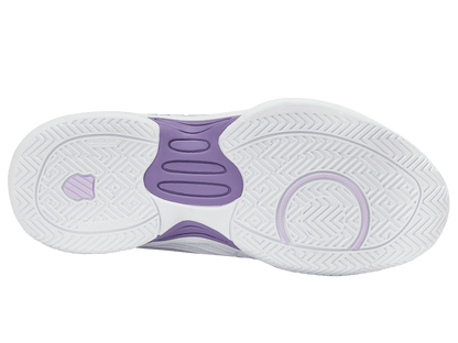 84603 - 163 - M | HYPERCOURT EXPRESS 3 | WHITE/PURPLE HAZE/NEON LAVENDAR - K - Swiss US - FOOTWEAR