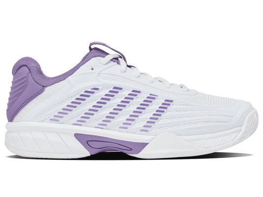 84603 - 163 - M | HYPERCOURT EXPRESS 3 | WHITE/PURPLE HAZE/NEON LAVENDAR - K - Swiss US - FOOTWEAR