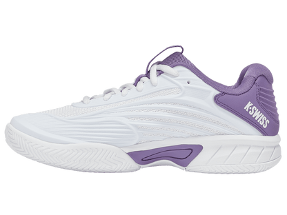84603 - 163 - M | HYPERCOURT EXPRESS 3 | WHITE/PURPLE HAZE/NEON LAVENDAR - K - Swiss US - FOOTWEAR