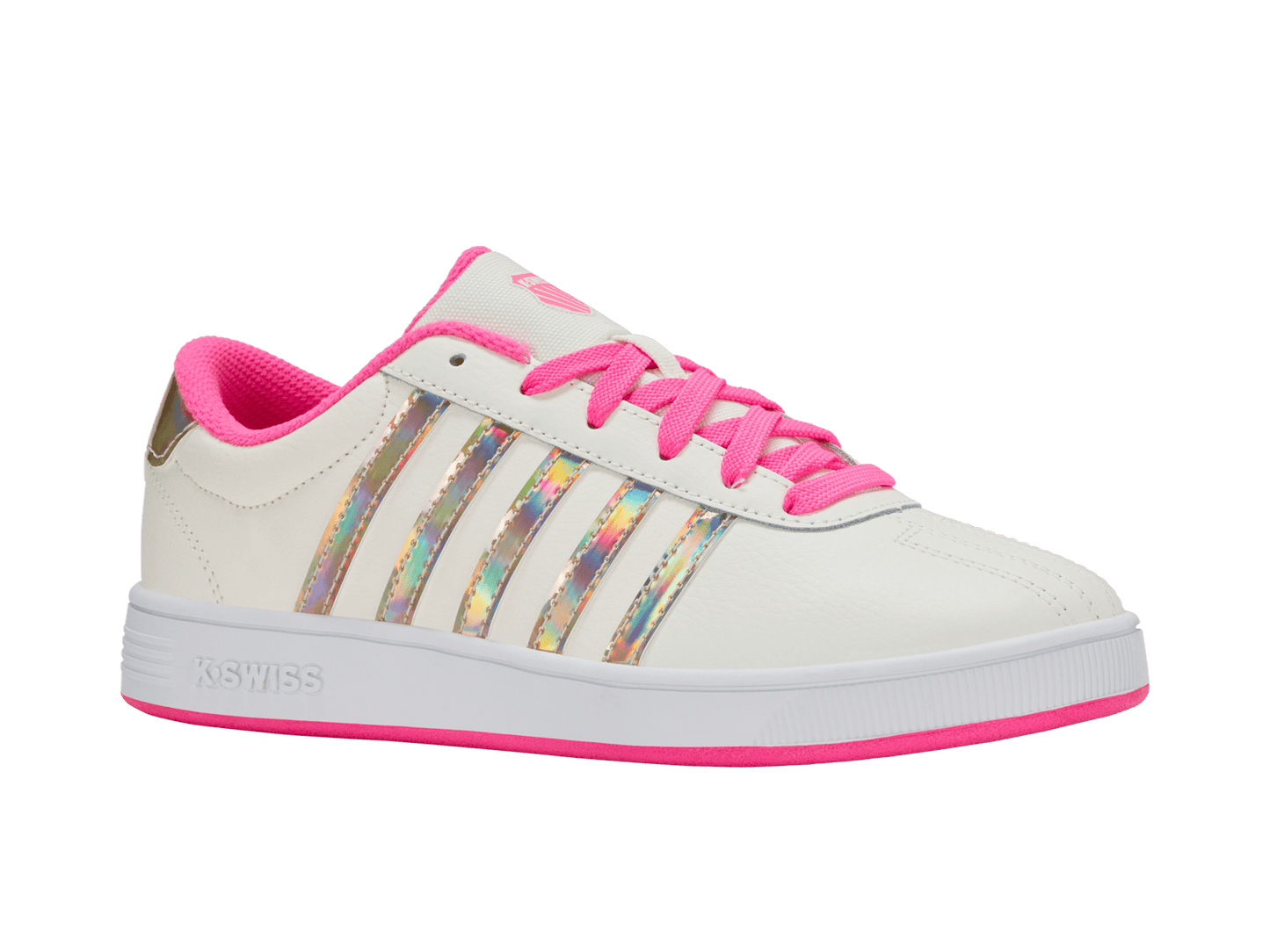 85612 - 174 - M | CLASSIC PRO | SNOW WHITE/HOT PINK/IRIDESCENT - K - Swiss US - FOOTWEAR