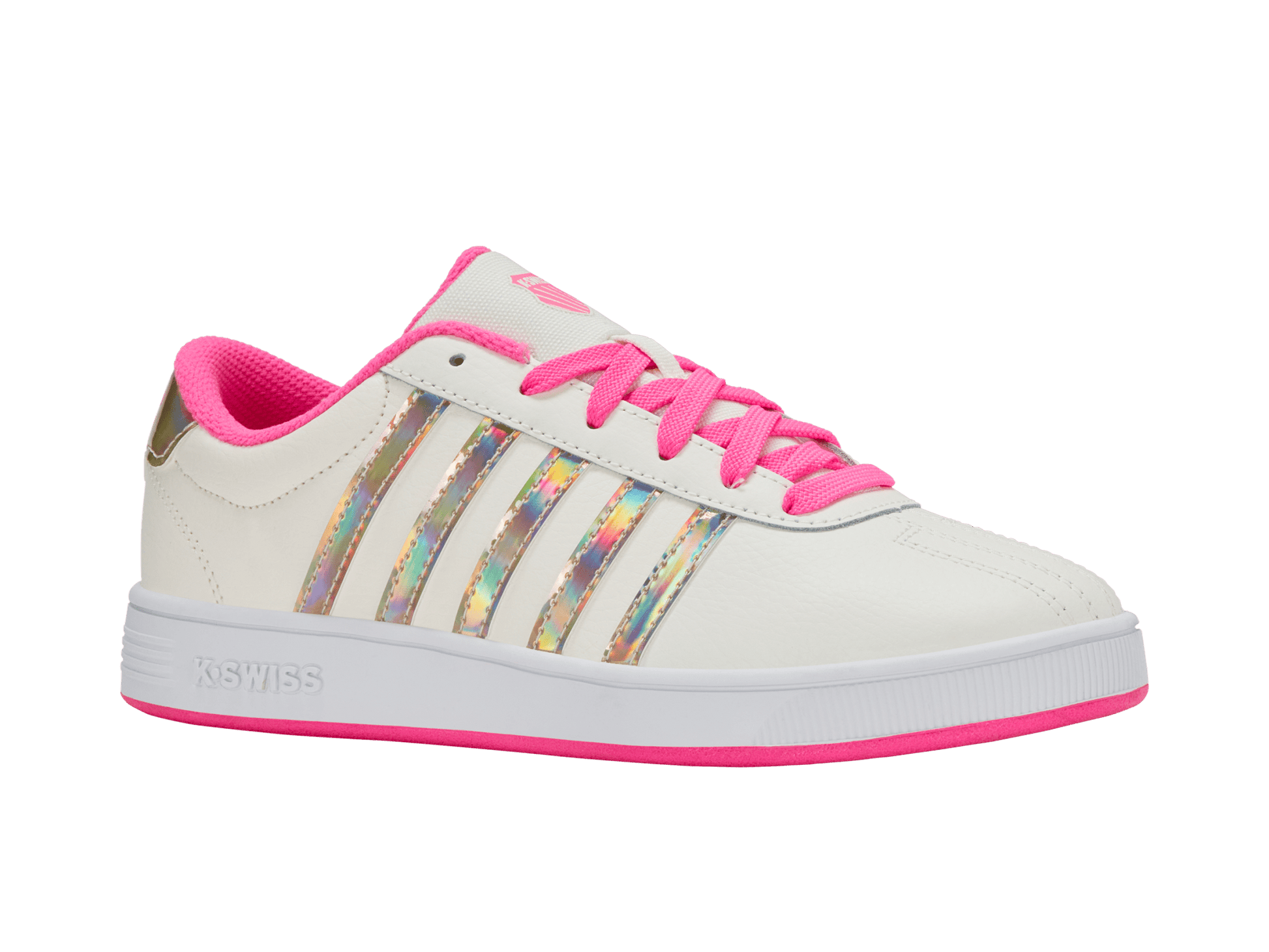 85612 - 174 - M | CLASSIC PRO | SNOW WHITE/HOT PINK/IRIDESCENT - K - Swiss US - FOOTWEAR