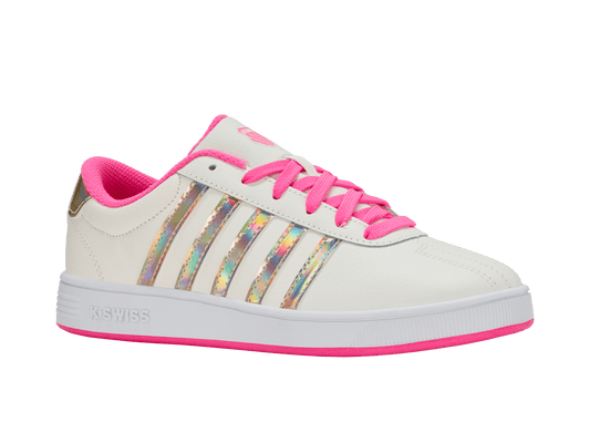 85612 - 174 - M | CLASSIC PRO | SNOW WHITE/HOT PINK/IRIDESCENT - K - Swiss US - FOOTWEAR