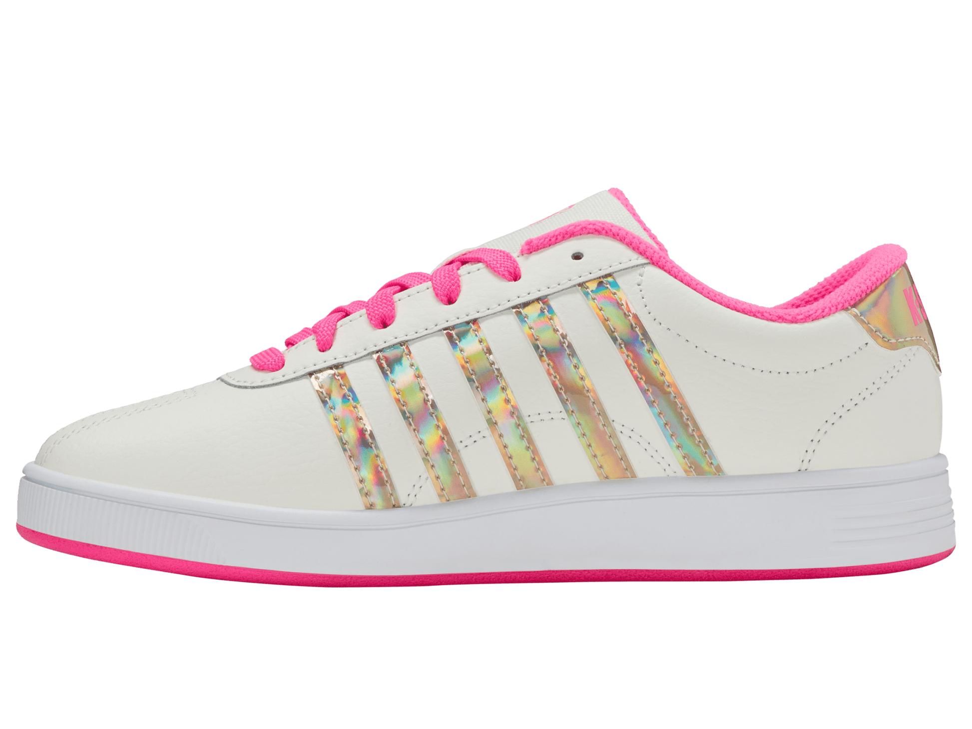 85612 - 174 - M | CLASSIC PRO | SNOW WHITE/HOT PINK/IRIDESCENT - K - Swiss US - FOOTWEAR