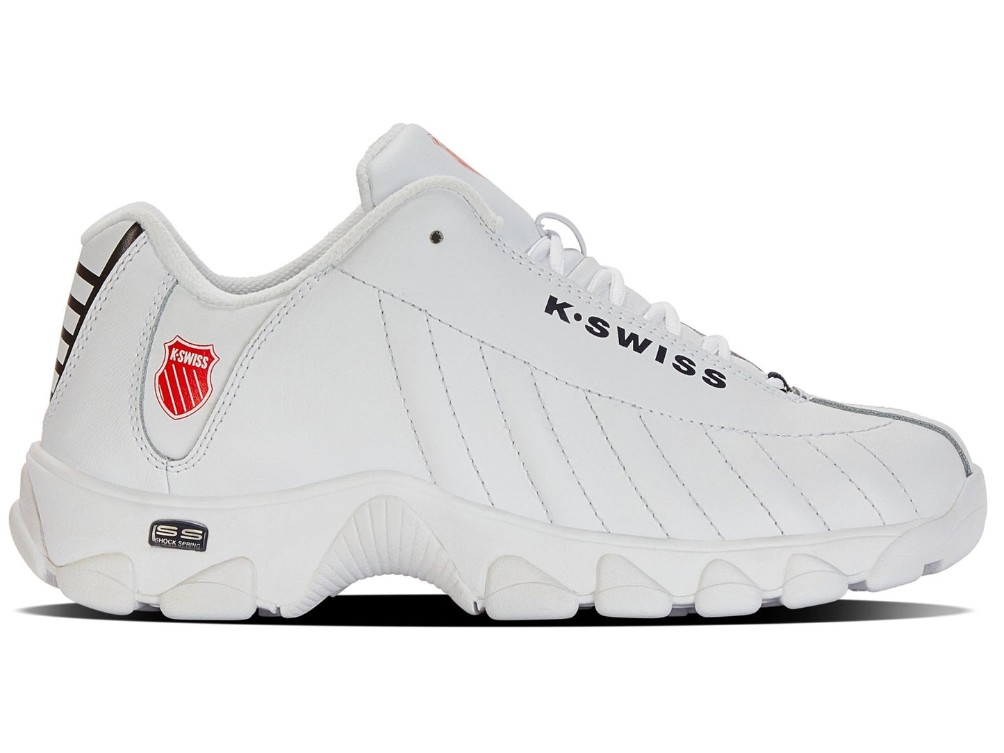 86408-130-M | ST329 | WHITE/NAVY/RED - K-Swiss US - FOOTWEAR