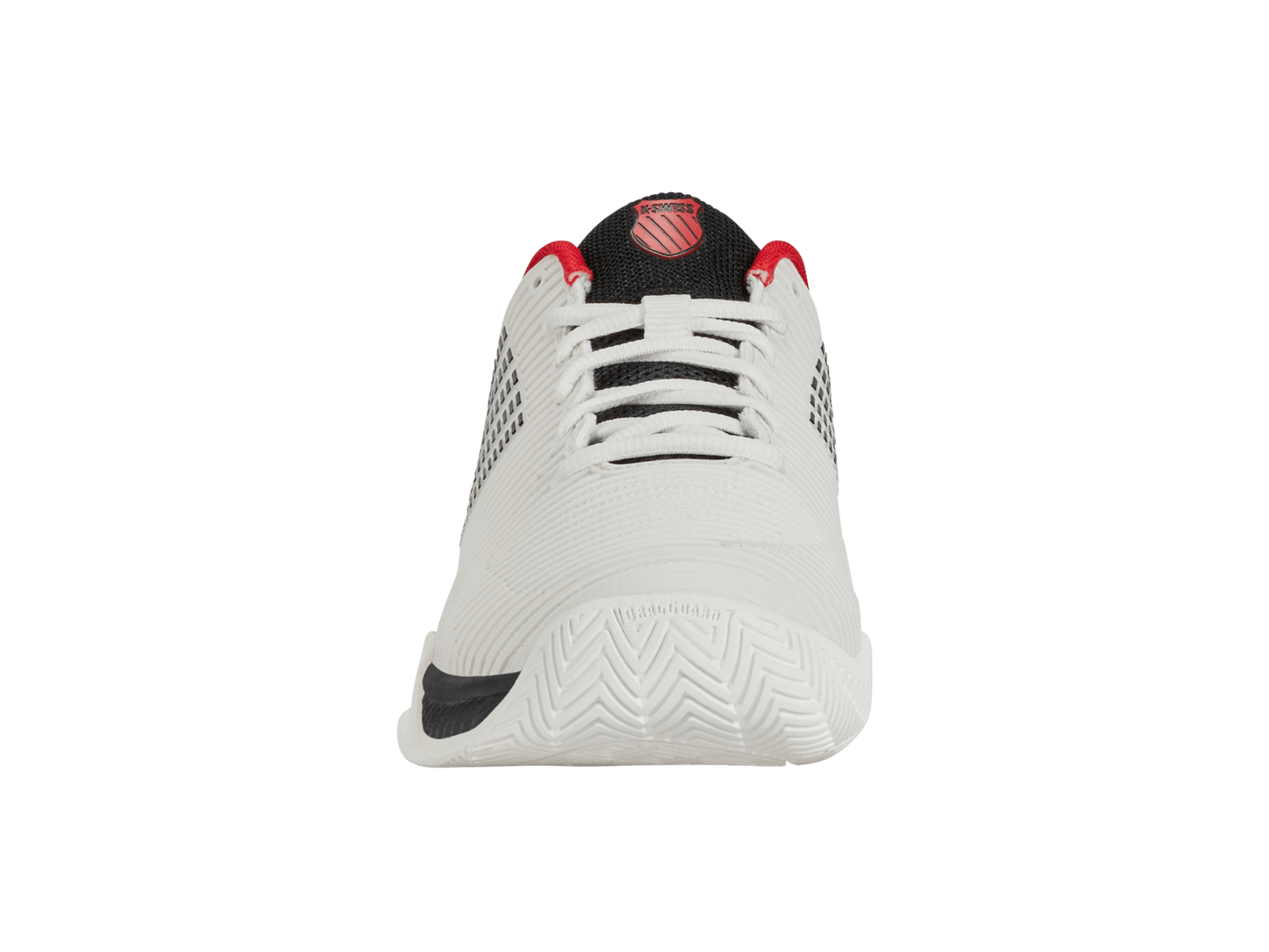 86613 - 104 - M | HYPERCOURT EXPRESS 2 | BRIGHT WHITE/STRETCH LIMO/HIGH RISK RED - K - Swiss US - FOOTWEAR