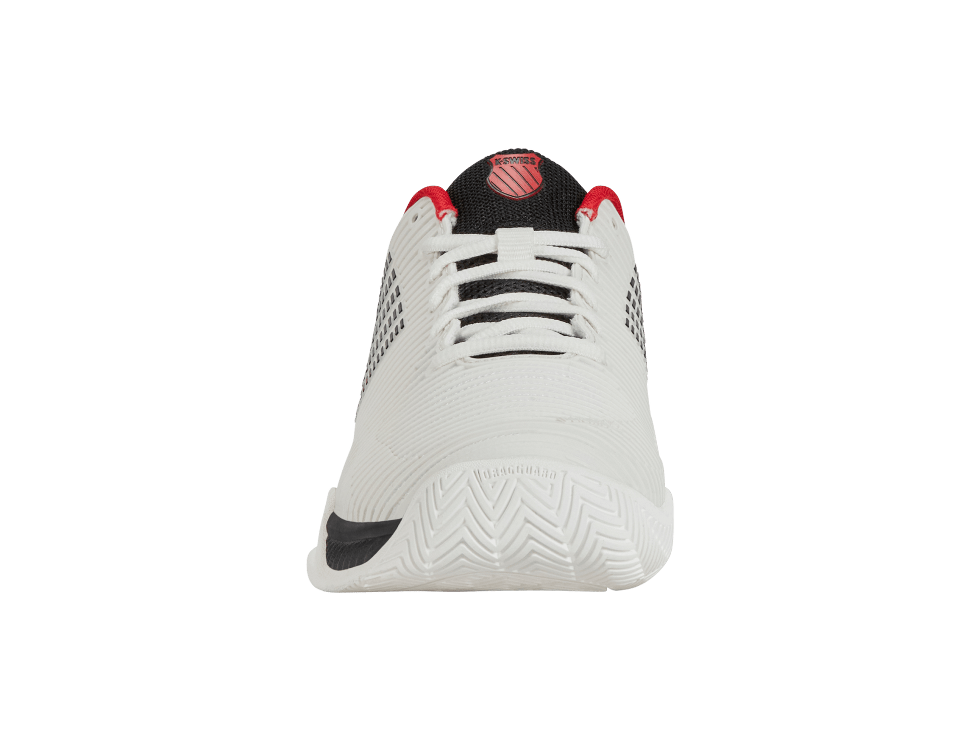 86613 - 104 - M | HYPERCOURT EXPRESS 2 | BRIGHT WHITE/STRETCH LIMO/HIGH RISK RED - K - Swiss US - FOOTWEAR
