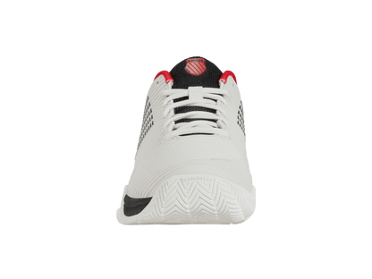 86613 - 104 - M | HYPERCOURT EXPRESS 2 | BRIGHT WHITE/STRETCH LIMO/HIGH RISK RED - K - Swiss US - FOOTWEAR