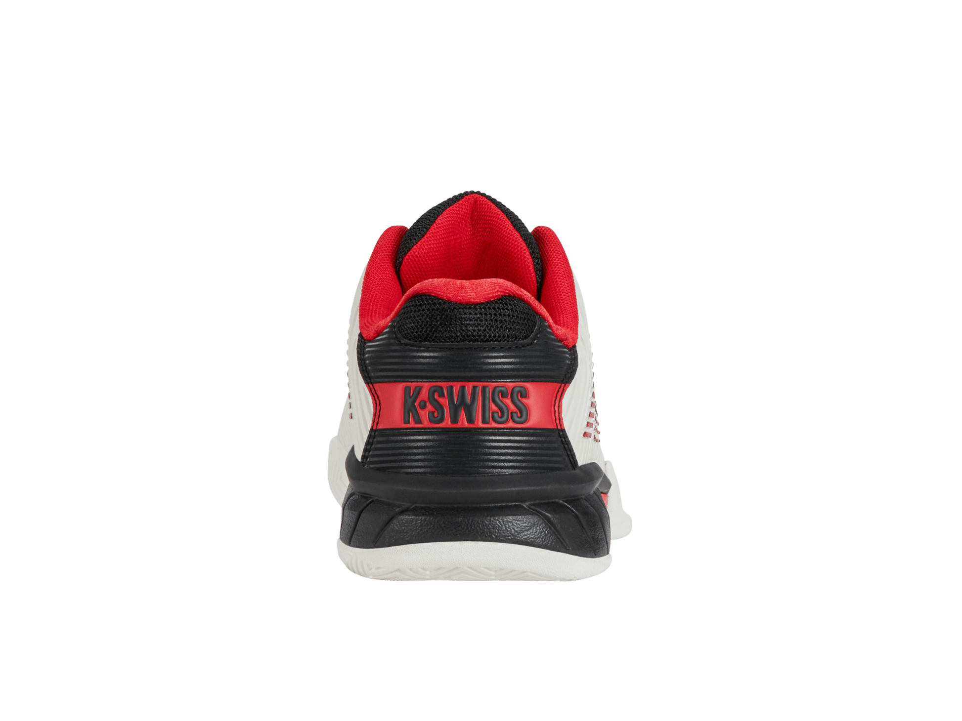 86613 - 104 - M | HYPERCOURT EXPRESS 2 | BRIGHT WHITE/STRETCH LIMO/HIGH RISK RED - K - Swiss US - FOOTWEAR