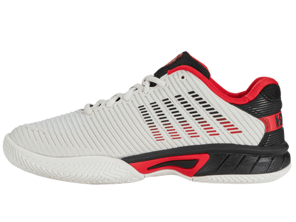 86613 - 104 - M | HYPERCOURT EXPRESS 2 | BRIGHT WHITE/STRETCH LIMO/HIGH RISK RED - K - Swiss US - FOOTWEAR