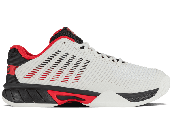 86613 - 104 - M | HYPERCOURT EXPRESS 2 | BRIGHT WHITE/STRETCH LIMO/HIGH RISK RED - K - Swiss US - FOOTWEAR
