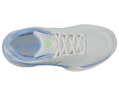 86613 - 126 - M | HYPERCOURT EXPRESS 2 | LUCENT WHITE/DUTCH CANAL/PARADISE GREEN - K - Swiss US - FOOTWEAR