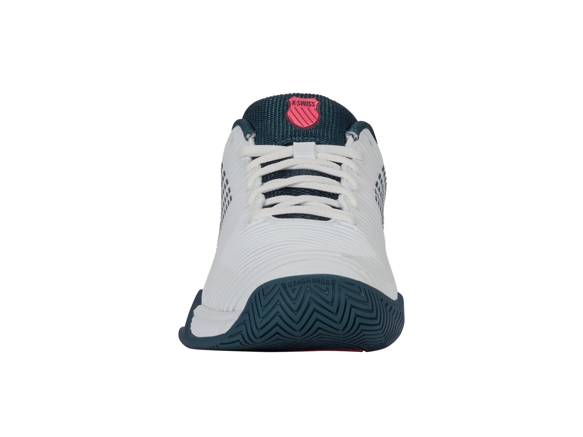86613 - 129 - M | HYPERCOURT EXPRESS 2 | WHITE/STARGAZER/NEON BLAZE - K - Swiss US - FOOTWEAR